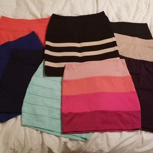 🔥9 Bodycon Mini Skirts